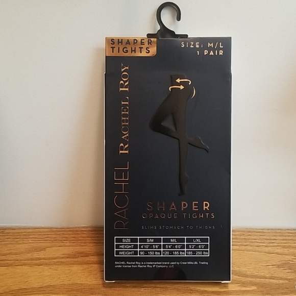 RACHEL ROY SHAPER OPAQUE TIGHTS - Picture 2 of 3